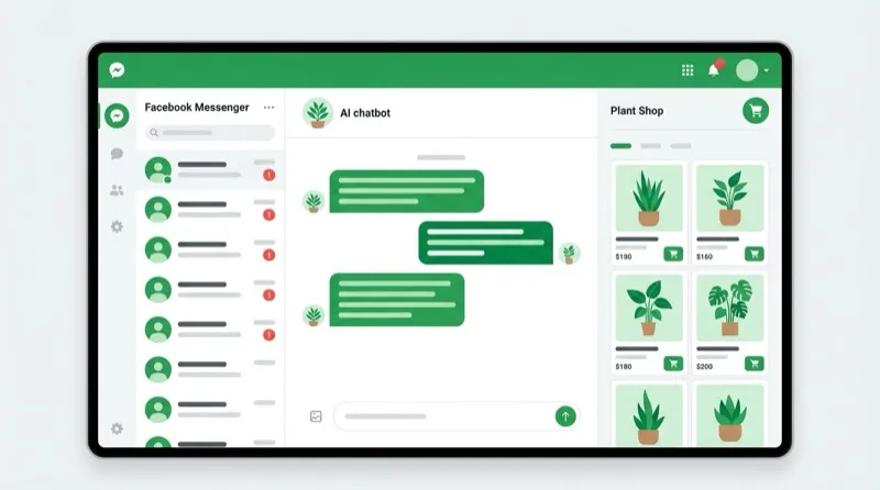 AI Agent chăm sóc khách hàng — Doanh nghiệp thương mại cây cảnh